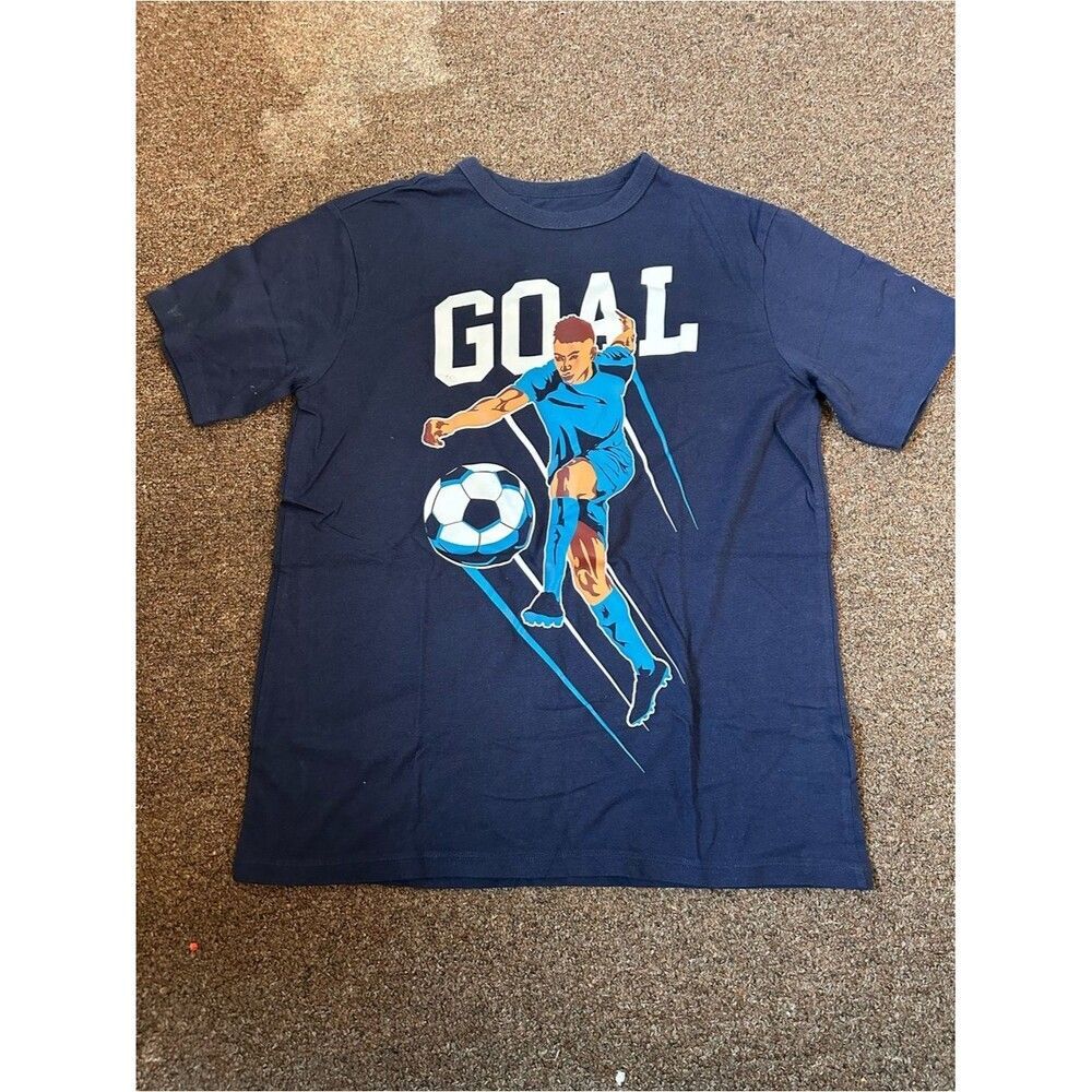 Place Navy Blue Soccer 'GOAL' Graphic Tee